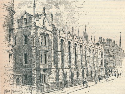 King Edward VI Okulu, Birmingham, 19. yüzyıl 1906 by Unbekannt
