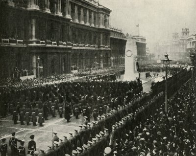Kral George VI, Cenotaph
