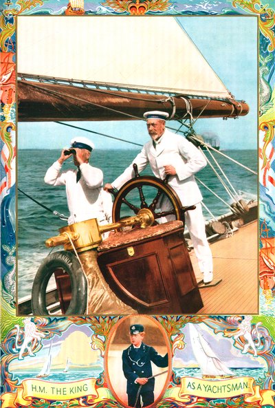 Bir yatçı olarak King George V, c1935 by Unbekannt
