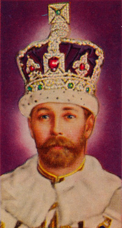 Kral George V, taç giyme töreninde, 1911 1935 by Unbekannt