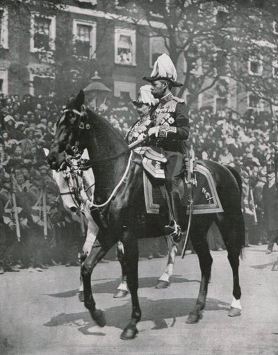Kral George V, babası King Edward VII