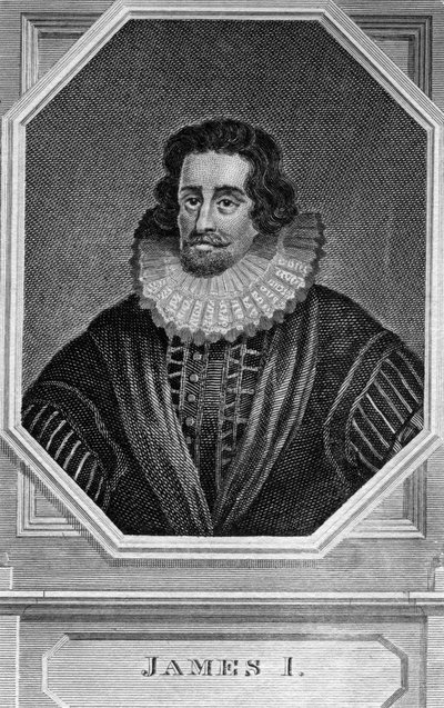 Kral I. James, 1566-1625 by Unbekannt
