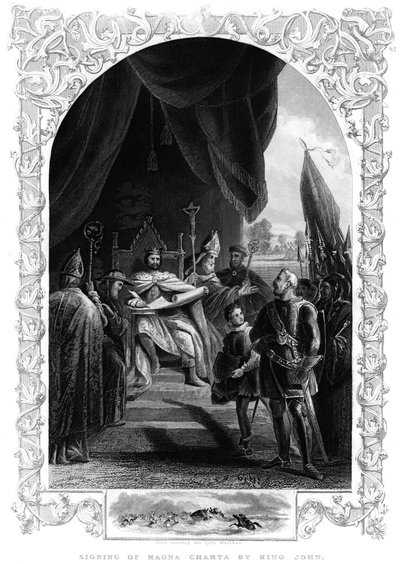 Kral John 1167-1216, Magna Carta