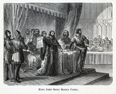 Kral John, Magna Carta