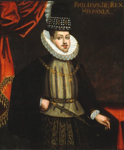 İspanya Kralı III. Philip, M.Ö. 1590-1600. by Unbekannt