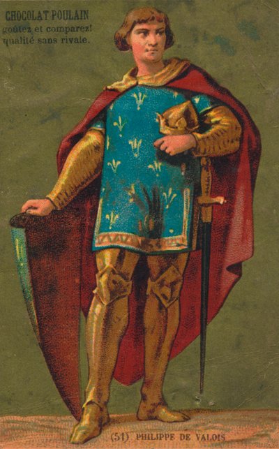 Kral Philip VI 1293-1350, Fransa Kralı by Unbekannt