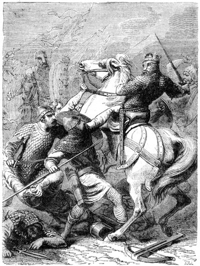 Kral Stephen esir alındı, 1141 by Unbekannt