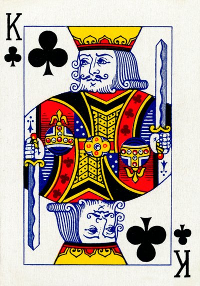 King of Clubs, Goodall & Son Ltd. iskambil destesinden, c1940 by Unbekannt