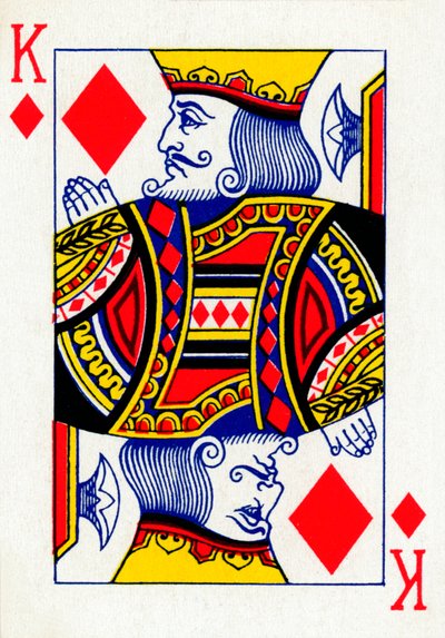Goodall & Son Ltd. iskambil destesinden King of Diamonds, c1940 by Unbekannt
