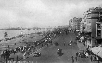 Kings Road, Brighton, Doğu Sussex, 20. yüzyılın başlarında by Unbekannt