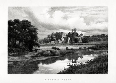 Kirkstall Manastırı, Leeds, Yorkshire, 1896 by Unbekannt