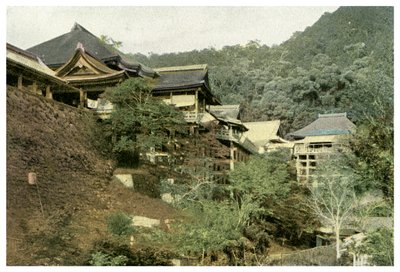 Kiyomizu Tapınağı, Kyoto, Japonya, 1904 by Unbekannt