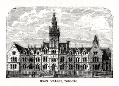 Knox Koleji, Toronto, Ontario, Kanada, 19. yüzyıl by Unbekannt