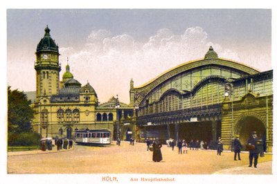 Köln, Am Hauptbahnhof, Merkez İstasyon, 20. Yüzyıl by Unbekannt