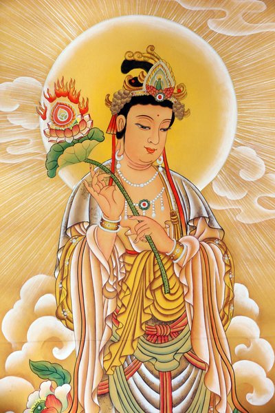 Kong Meng San Phor Kark Manastırı görün. Bodhisattva, 20160819, Singapur, Singapur by Unbekannt