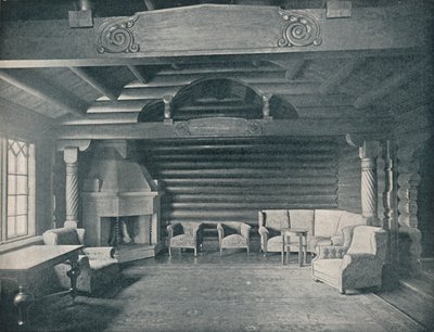 Kongssater, Norveç Kralı ve Kraliçesinin orman evi, c1910 by Unbekannt