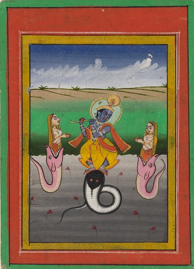 Krishna Kaliyamardaka, 20. yüzyılın başlarında by Unbekannt
