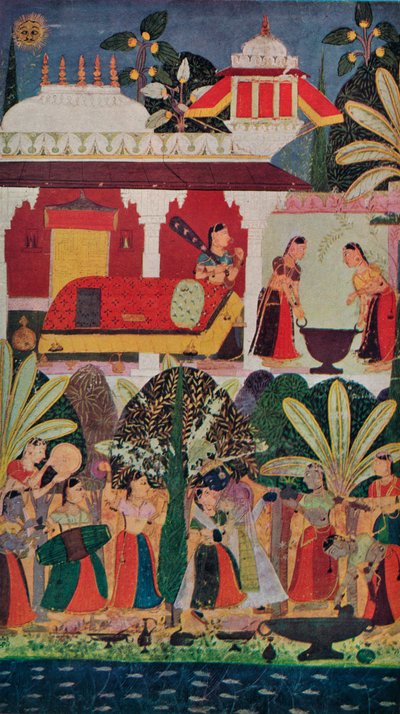 Krishna ve Gopes Bahar Şenliği