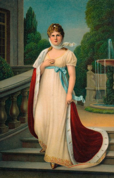 Prusya Kraliçesi Louise, c1910 by Unbekannt