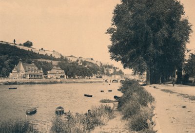 Kursaal ve Pont de Jambes, c1900 by Unbekannt