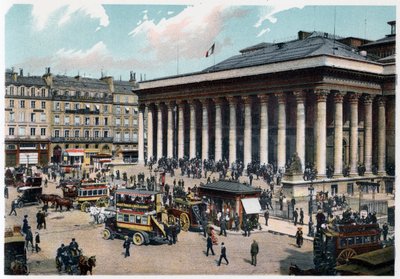Borsa, Paris, c1900 by Unbekannt