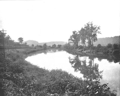 La Colle batıya bakıyor, Pennsylvania Demiryolu, ABD, c1900. by Unbekannt