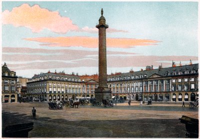 La Colonne Vendome, Paris, c1900 by Unbekannt
