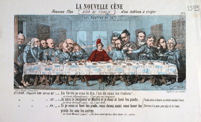 Yeni Akşam Yemeği, Paris Komünü, 1871 by Unbekannt