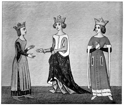 Bayan elbisesi, 14. yüzyıl, 1910 by Unbekannt