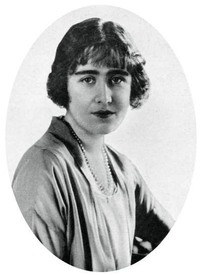 Leydi Elizabeth Bowes-Lyon, 1923, 1937 by Unbekannt