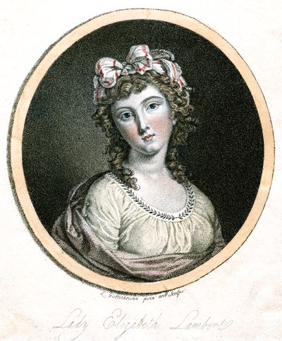 Leydi Elizabeth Lambert, 1750-1820 by Unbekannt