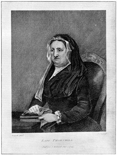 Leydi Thornhill, 1799 by Unbekannt