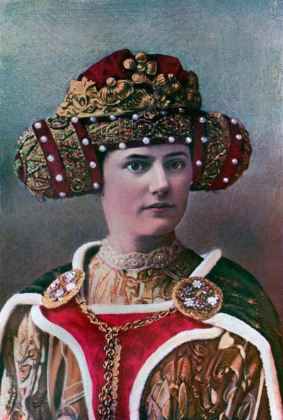 Bayan başlık, 14. yüzyıl, 1910 by Unbekannt
