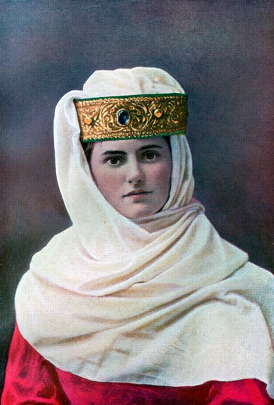 Bayan başlık, c1290, 1910 by Unbekannt