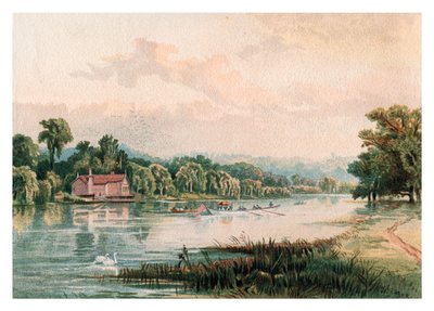 Virginia Water Gölü, 1880 by Unbekannt