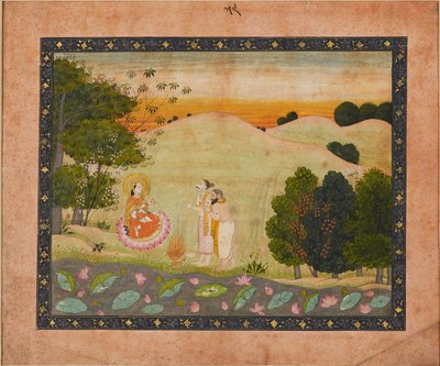 Lakshmi, 19. yüzyılın sonu - 20. yüzyılın başı by Unbekannt