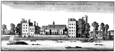 Lambeth Sarayı, Londra, 1647 1893 by Unbekannt