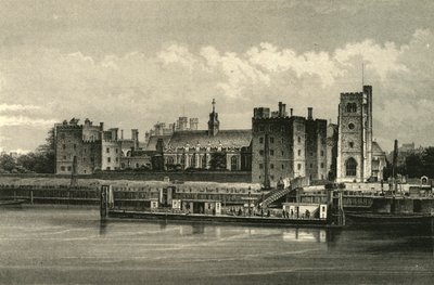 Lambeth Sarayı, c1876. by Unbekannt