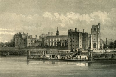 Lambeth Sarayı, c1878. by Unbekannt
