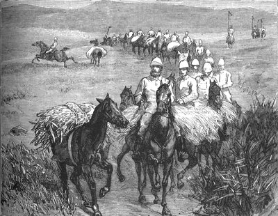 Bir Baskından Dönen Mızraklılar, c1880 by Unbekannt