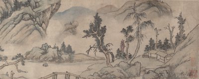 Manzara, 20. yüzyılın başları, sahte 1577 tarihi. by Unbekannt