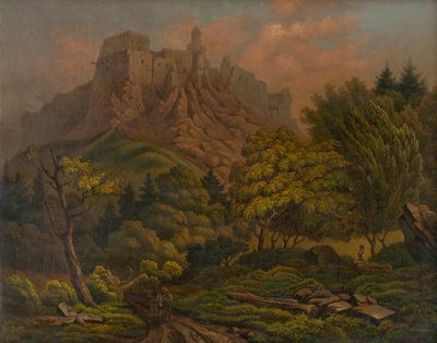 Kale ile manzara by Unbekannt