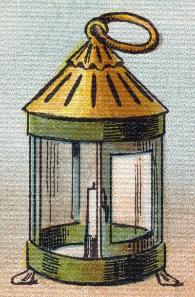 Fener. "Alphabet de ma petite fille" gravürü. Bernardin-Bechet ve Fils, kitapçı-yayıncılar, Paris, 1895 civarı. Tuval üzerine kırılmaz albüm. Bibliotheque des Bebes. 12 sayfa. Bir okuma yöntemi ve açıklayıcı bir abecedary içeren albüm. karartmak: by Unbekannt