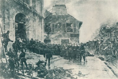 Le Bourget, 1870, 1884 by Unbekannt