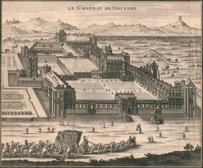 Chateau De Vincennes, 1723. by Unbekannt