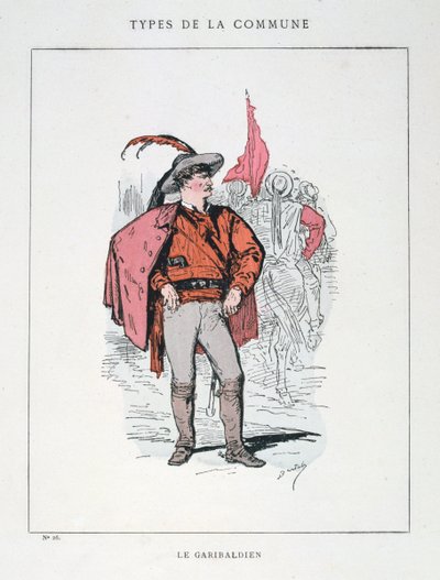 Garibaldian, Paris Komünü, 1871. by Unbekannt