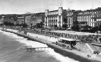 Le Palais de la Mediterranee, Promenade des Anglais, Nice, Güney Fransa, 20. yüzyılın başlarında by Unbekannt