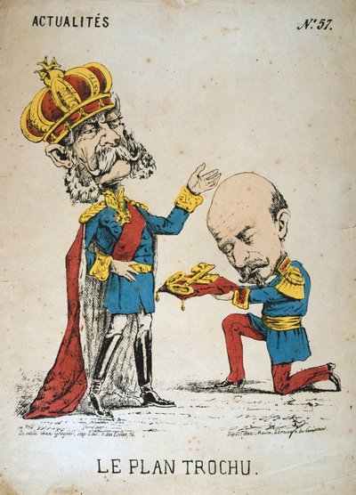 Le Plan Trochu, 1870-1871 by Unbekannt