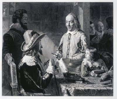 İngiliz doktor William Harvey (1578-1637), İngiltere Kralı I. Charles Stuart