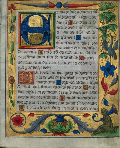 Bir Zebur ve Dua Kitabından Yaprak...1 / 3 Kesilmiş Yaprak, c. 1524. by Unbekannt